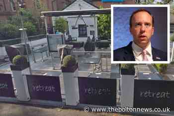 Bolton restaurant leads Matt Hancock email campaign regarding hospitality closures - The Bolton News