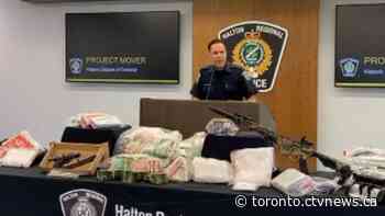 Police seize $4M worth of drugs, 'record' amount of fentanyl west of Toronto