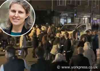 MP calls for removal of 10pm pub curfew after chaotic scenes in York