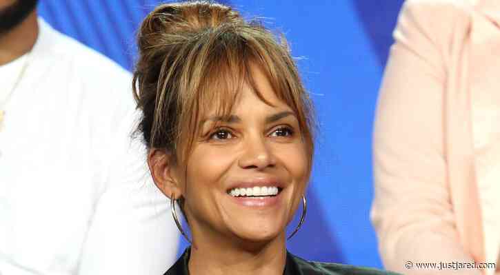 Halle Berry & Boyfriend Van Hunt Wear Masks in New Selfie