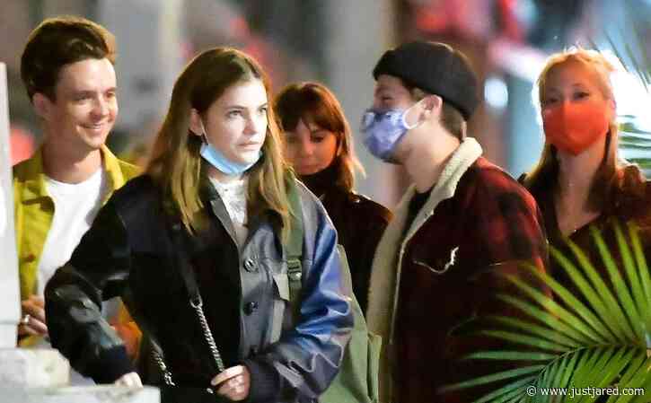 Dylan Sprouse & Barbara Palvin Join Friends for a Fun Saturday Night on the Town