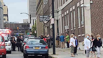 White powder found in envelope received at Erie County BOE Office determined to be non-hazardous