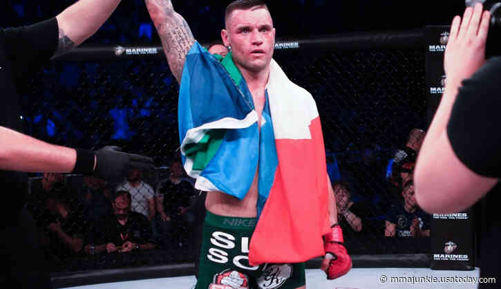 Kiefer Crosbie guns to finish Charlie Leary at Bellator Europe 9, then wants Myles Jury
