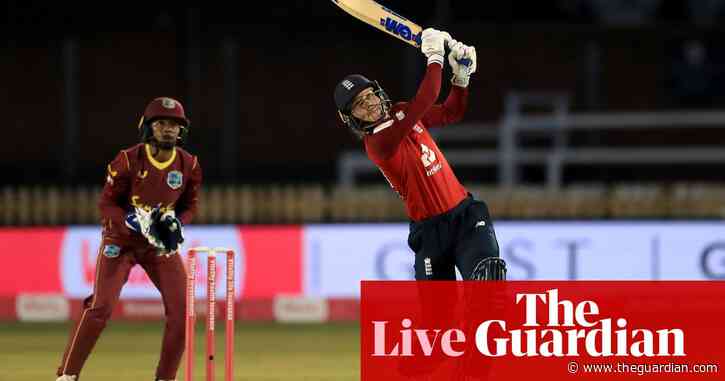 England set West Indies target of 167 to win fourth women's T20 – live!