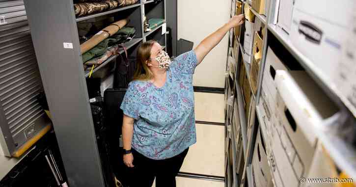Orem evidence technician runs a police room holding grim history