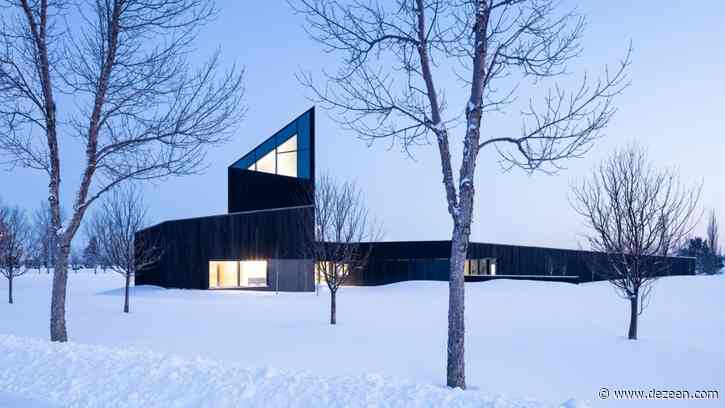 Shape Architecture tops non-denominational centre for remembrance with angular tower