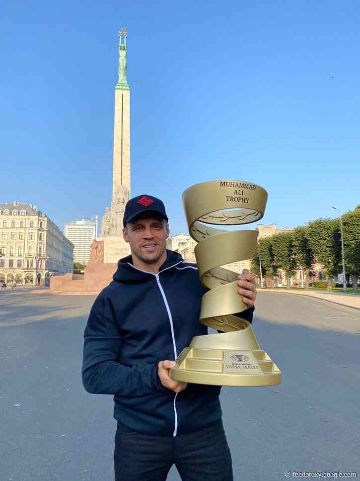 “Like a dream” – Mairis Briedis returns to Latvia with the Ali Trophy