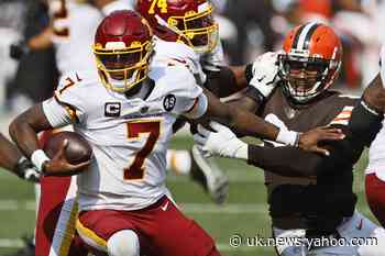 Mistakes costly for QB Haskins in team's 2nd loss in a row
