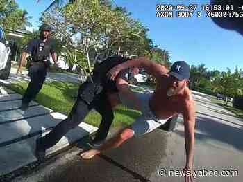 Body camera footage shows Trump's former campaign manager Brad Parscale being tackled by police outside his Florida home
