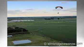 Flying the southern Alberta sky on a paramotor - Lethbridge News Now