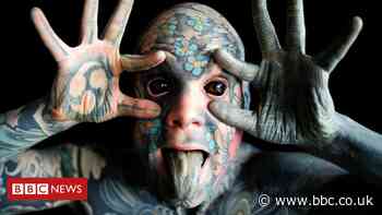 France's most tattooed man told not to teach nursery children