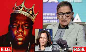 Kamala Harris mistakenly refers to Notorious BIG talking about RBG during speech Amy Coney Barrett