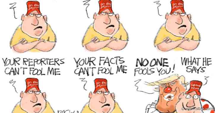 Nicholas Kristof: To beat Trump, mock him