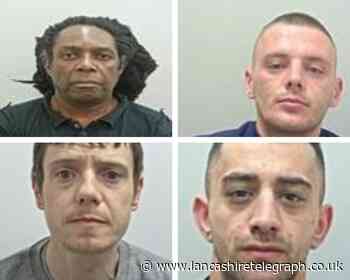 The most WANTED men in East Lancashire include Blackburn arsonist