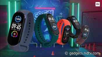 Mi Smart Band 5 With 11 Sports Modes and 14-Day Battery Life Launched