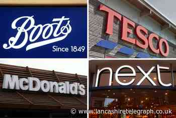 Boots, Tesco, Lidl, Next, McDonald's and Domino's Pizza are hiring staff right now