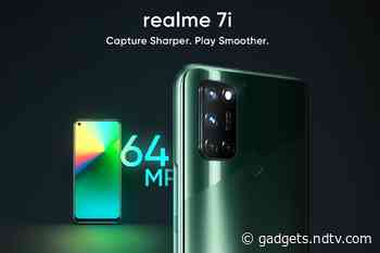 Realme 7i Set to Launch in India on October 7, 55-Inch SLED 4K TV and Realme Watch S Pro Expected as Well