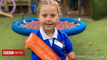 Harmonie-Rose becomes first junior meningitis ambassador