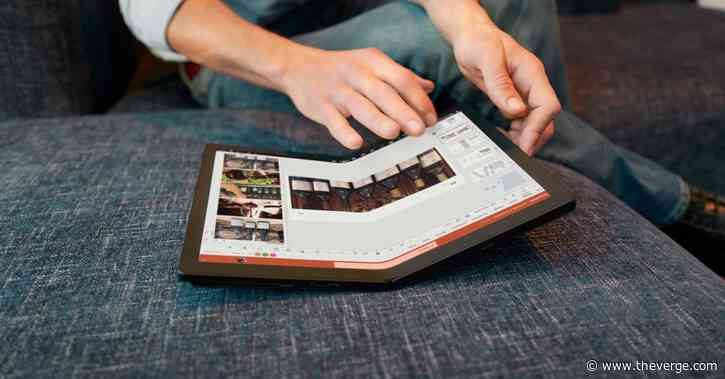 The world’s first foldable PC is now available to order from Lenovo