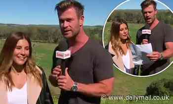 Chris Hemsworth makes a surprise appearance on Weekend Today - Daily Mail
