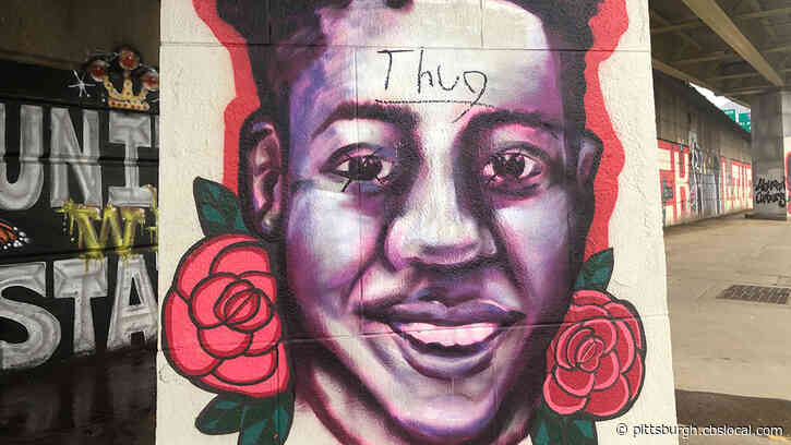 Antwon Rose Jr. Mural In Pittsburgh Vandalized