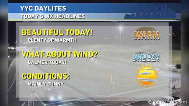 Calgary continues with warmth into October