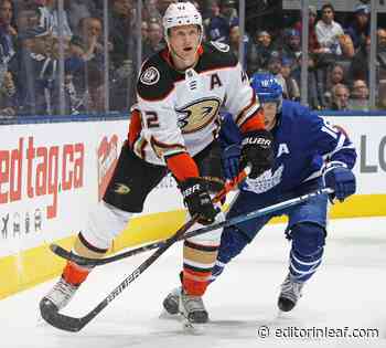 Toronto Maple Leafs Hypothetical Trade: Anaheim Ducks - Editor In Leaf