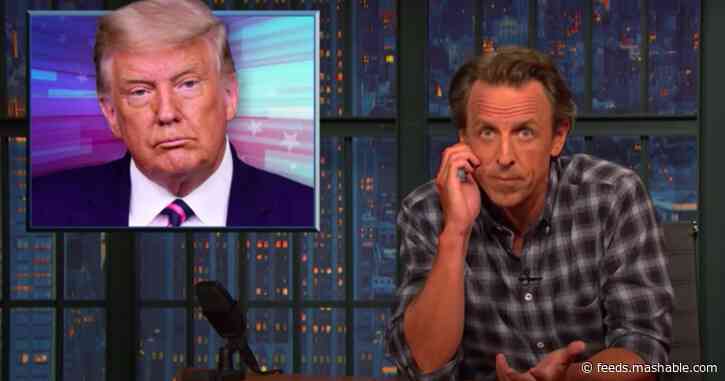 Seth Meyers dismantles Trump's claim that paying no tax makes him 'smart'