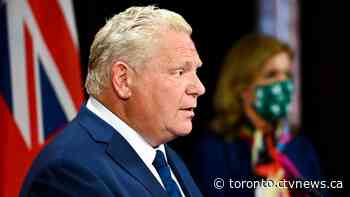 Ontario premier makes an announcement after spike in COVID-19 cases