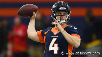 Broncos to start Brett Rypien at quarterback vs. Jets on 'Thursday Night Football'
