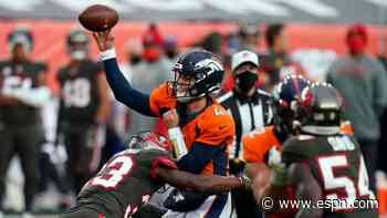 Broncos give Rypien start at QB for Jets matchup