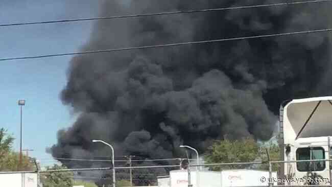 Fire at Albuquerque Recycling Yard Leads to Air-Quality Warning