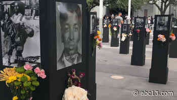 Say Their Names traveling memorial arrives at Emancipation Park - KTRK-TV
