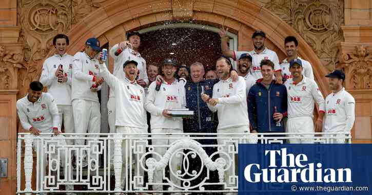 Essex captain Tom Westley apologises for team's Lord's celebrations