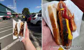 Bunnings shoppers overjoyed as the sausage sizzle is brought back in select stores after covid