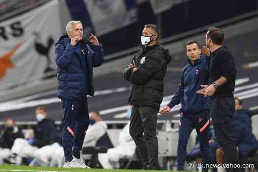 Tottenham boss Jose Mourinho reveals what he told Chelsea's Frank Lampard during heated touchline row