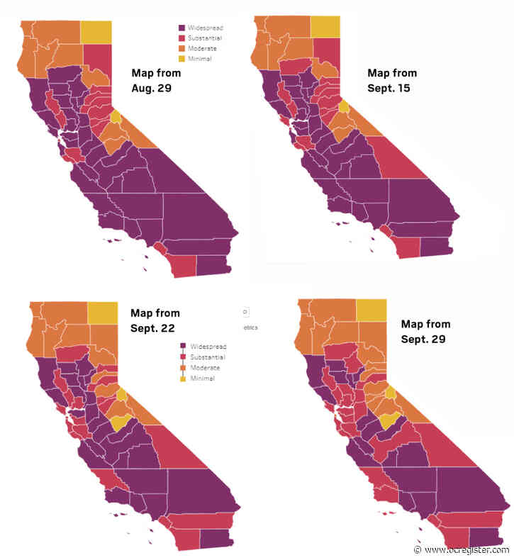 Coronavirus: How the tier system impacts each county and business sector