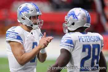 Lions appear ready to make Adrian Peterson their lead back