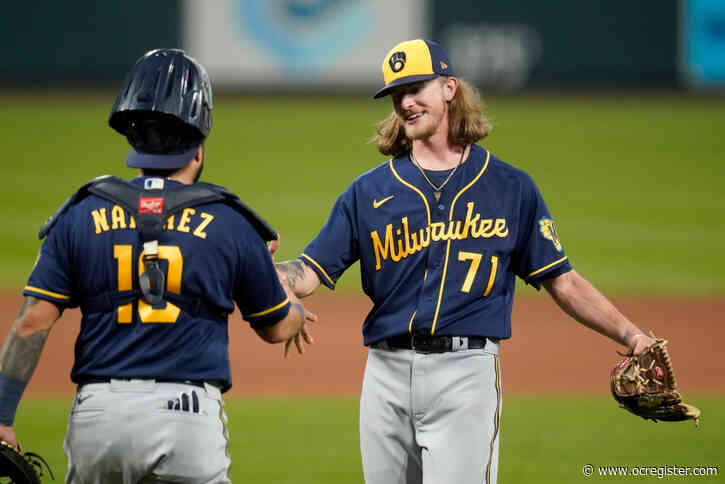 Brewers like their chances against Dodgers in Wild Card Series