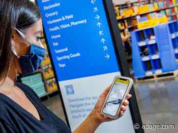 Walmart redesigns stores to align with mobile app