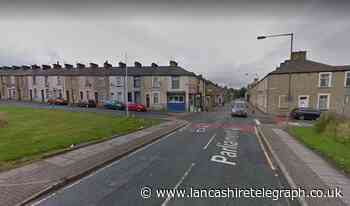 Man 'covered in blood' had 8-inch blade stuffed down his pants