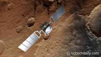 Mars Express Spacecraft Has Discovered Liquid Water Ponds Buried Under the Martian Surface