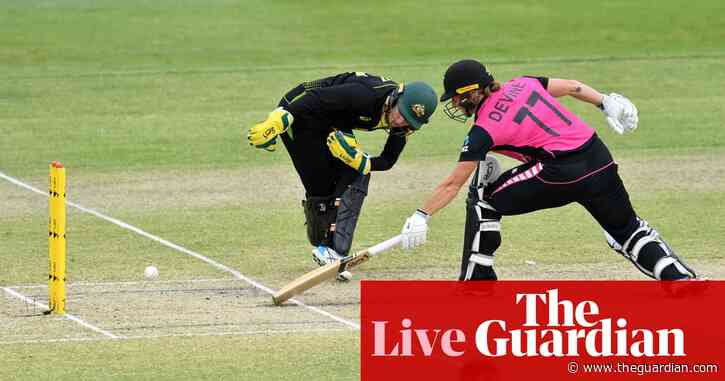 New Zealand beat Australia in third women's Twenty20 international – live!
