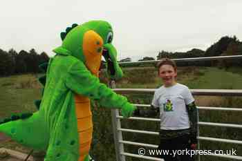 Joshua’s 80-mile trek to help trust