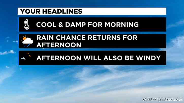 Pittsburgh Weather: More Rain Expected Wednesday Evening
