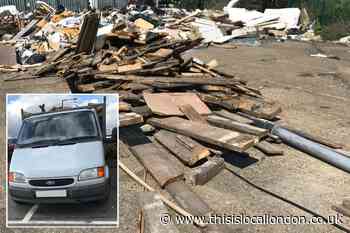 Tipper truck owner convicted for flytipping in Edmonton