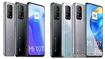 Mi 10T and Mi 10T Pro With 144Hz Display Launched, Mi 10T Lite Debuts as Well: Price, Specifications