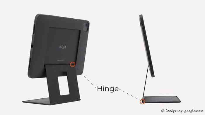 MOFT Float iPad Pro stand case offers and easy way to position and view your tablet