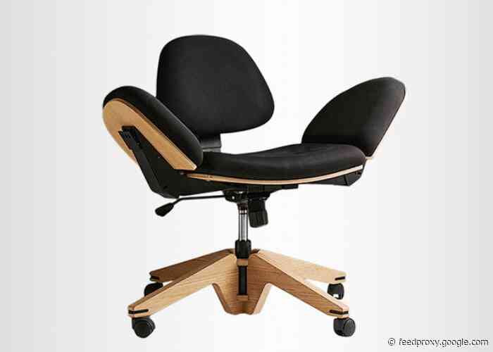 BeYou transforming chair offers over 10 ways to sit comfortably