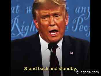 Biden turns Trump’s Proud Boys debate moment into a campaign ad